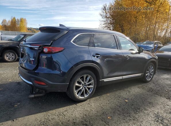 JM3TCBDY4H0130866 2017 MAZDA CX-9 Синий Задняя правая четверть