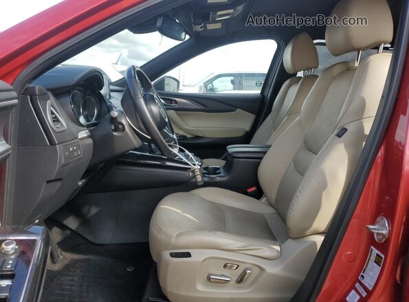 JM3TCBDY5H0134702 2017 MAZDA CX-9 Красный Вид салона спереди