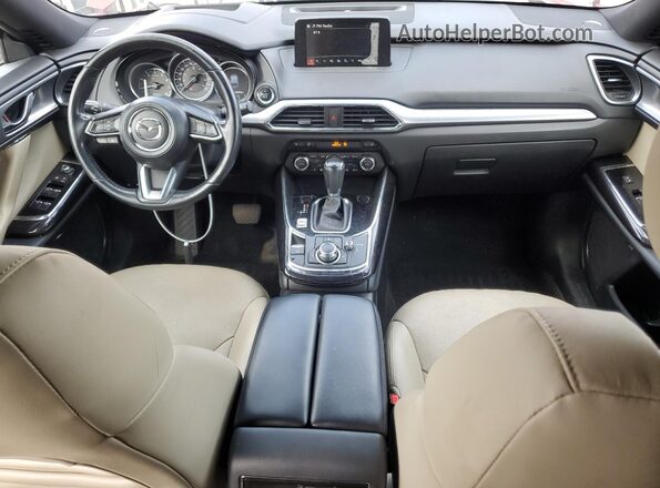 JM3TCBDY5H0134702 2017 MAZDA CX-9 Красный Вид панели приборов