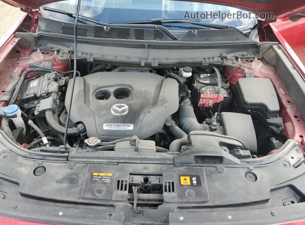 JM3TCBDY5H0134702 2017 MAZDA CX-9 Красный Вид подкапотного пространства