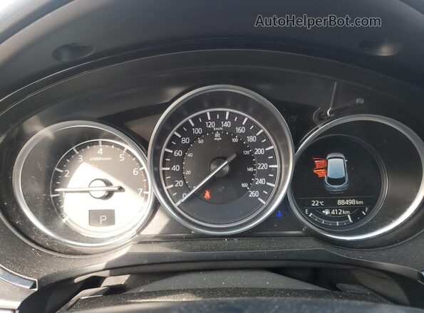 JM3TCBDY5H0134702 2017 MAZDA CX-9 Красный Вид щитка приборов