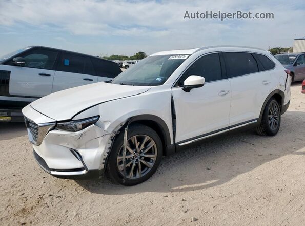JM3TCBEY1L0420909 2020 MAZDA CX-9 Белый Передняя левая четверть