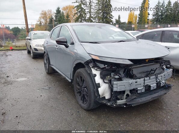 JN1AF0BA7RM436491 2024 NISSAN ARIYA Gray Przód prawy