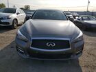 2016 Infiniti Q50 Hybrid Серый vin: JN1AV7AP5GM490175