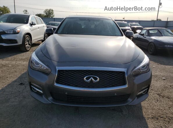 JN1AV7AP5GM490175 2016 INFINITI Q50 Серый Вид спереди