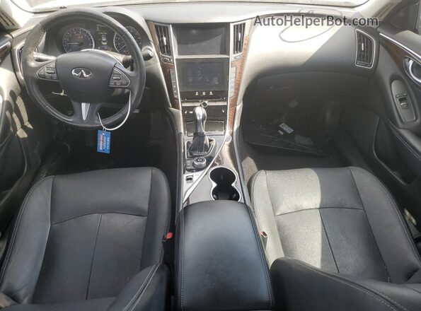 JN1AV7AP5GM490175 2016 INFINITI Q50 Серый Вид панели приборов