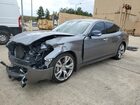 2017 Infiniti Q70 3.7 Silver vin: JN1BY1AP1HM740683