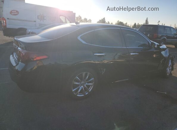 JN1BY1AP9HM740334 2017 INFINITI Q70 Черный Задняя правая четверть