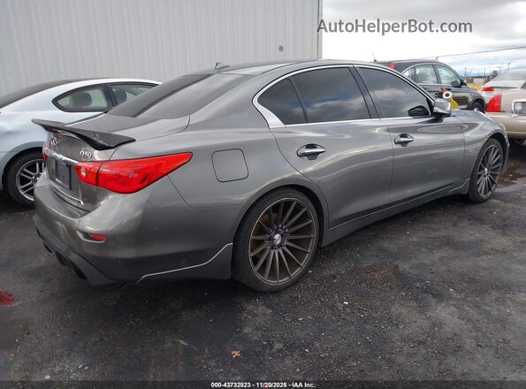 JN1CV7AP0HM640123 2017 INFINITI Q50 Серый Задняя правая четверть