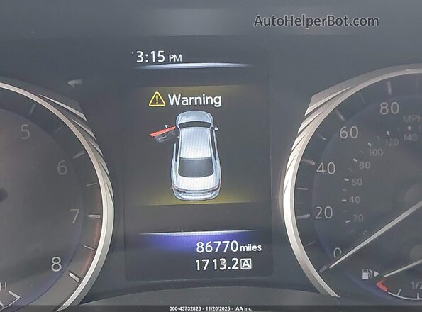 JN1CV7AP0HM640123 2017 INFINITI Q50 Серый 