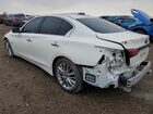 2019 Infiniti Q50 Luxe White vin: JN1EV7AP0KM516921