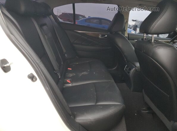 JN1EV7AP0KM516921 2019 INFINITI Q50 White Հետևի նստատեղերի տեսք