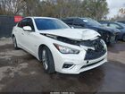 2018 Infiniti Q50 3.0t Luxe White vin: JN1EV7AP1JM353081