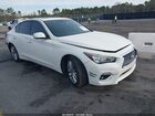 2021 Infiniti Q50 Luxe White vin: JN1EV7BP3MM704110