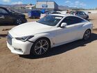 2018 Infiniti Q60 Luxe 300 White vin: JN1EV7EK1JM342192