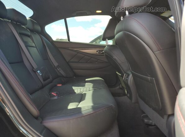 JN1FV7DR4RM680362 2024 INFINITI Q50 Black Widok tylnych siedzeń