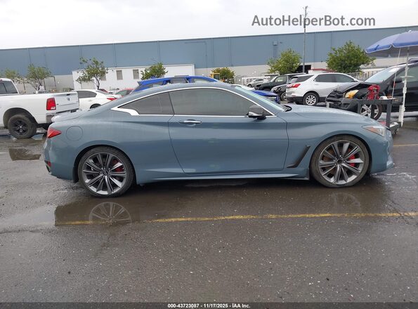 JN1FV7LKXMM530513 2021 INFINITI Q60 Light Blue Вид щитка приборов