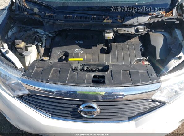 JN8AE2KP2H9167242 2017 NISSAN QUEST Белый Вид сзади