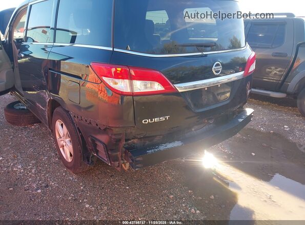 JN8AE2KP4G9155656 2016 NISSAN QUEST Черный Вид спереди