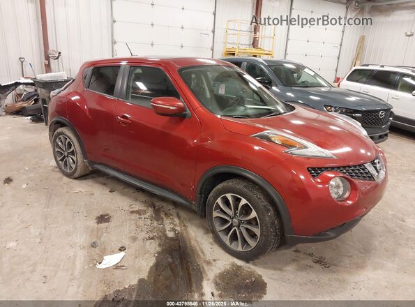 JN8AF5MV4HT753793 2017 NISSAN JUKE Red Przód prawy