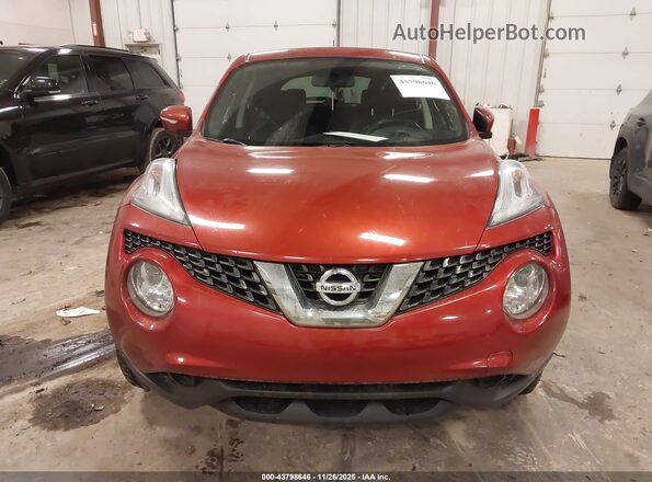 JN8AF5MV4HT753793 2017 NISSAN JUKE Red Widok zestawu wskaźników