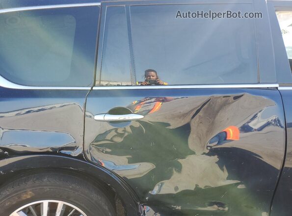JN8AY2BA5M9371076 2021 NISSAN ARMADA Черный Вид задней части салона