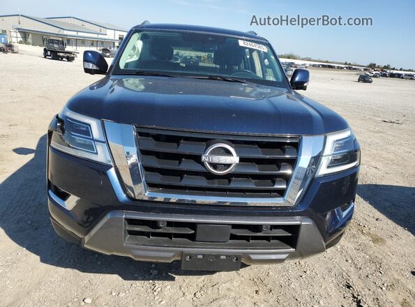 JN8AY2BA5M9371076 2021 NISSAN ARMADA Черный Вид спереди