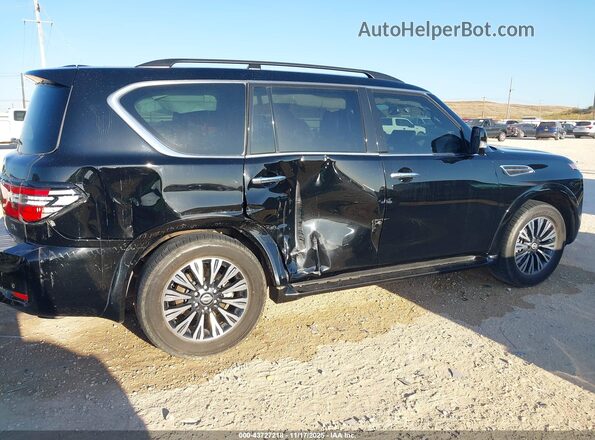 JN8AY2BA5P9404307 2023 NISSAN ARMADA Черный Вид спереди