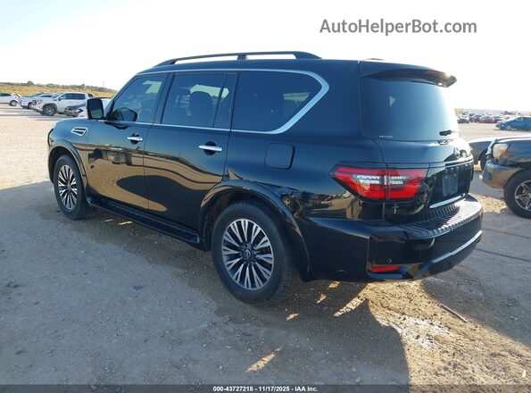 JN8AY2BA5P9404307 2023 NISSAN ARMADA Черный Задняя левая четверть