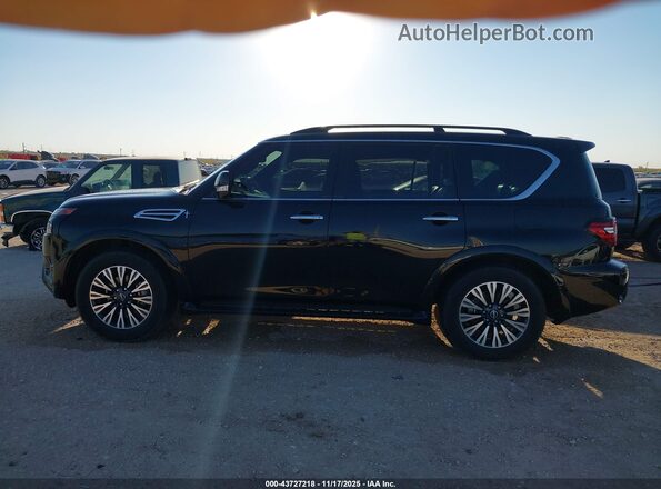 JN8AY2BA5P9404307 2023 NISSAN ARMADA Черный Панорамный вид салона 360°