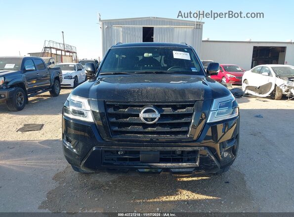 JN8AY2BA5P9404307 2023 NISSAN ARMADA Черный Вид щитка приборов
