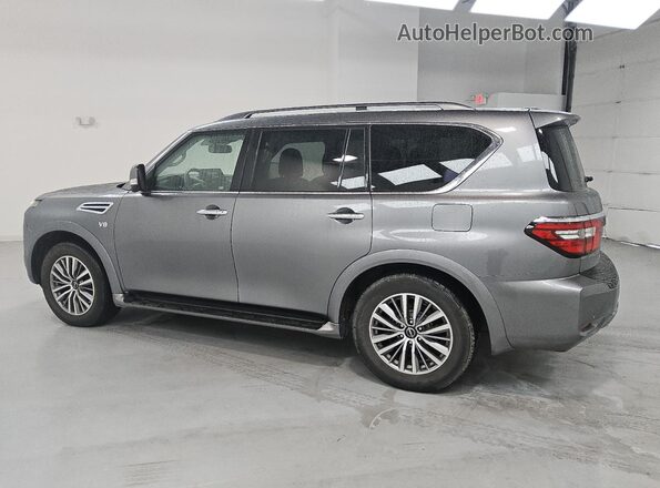 JN8AY2BB4M9790075 2021 NISSAN ARMADA Угольный Задняя левая четверть