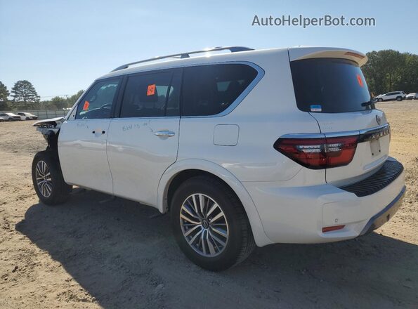 JN8AY2BC8P9183352 2023 NISSAN ARMADA Белый Задняя левая четверть