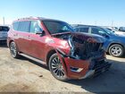 2022 Nissan Armada Platinum 4wd Maroon vin: JN8AY2DB7N9810673