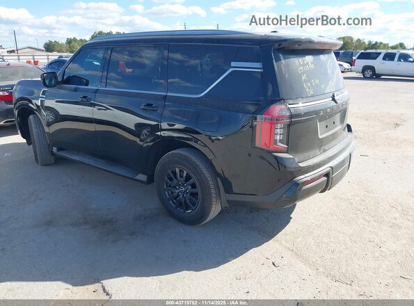 JN8AY3AD1S9301301 2025 NISSAN ARMADA Черный Задняя левая четверть