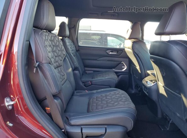 JN8AY3EB9S9102408 2025 NISSAN ARMADA Бордовый Вид задней части салона