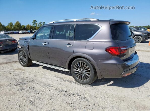 JN8AZ2AC4P9490791 2023 INFINITI QX80 Burgundy უკანა მარცხენა