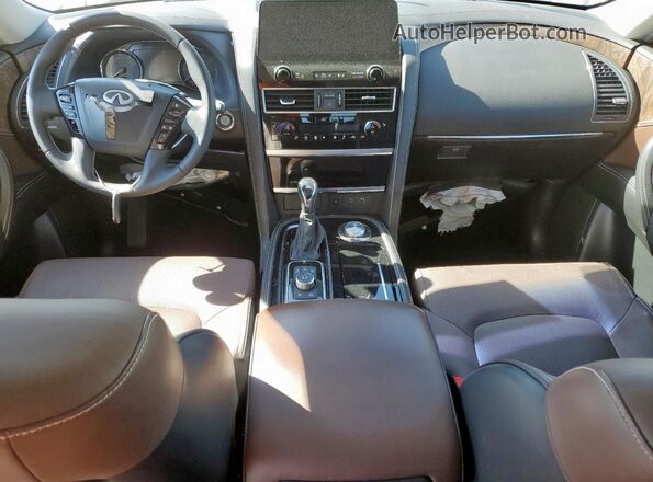 JN8AZ2AC4P9490791 2023 INFINITI QX80 Burgundy წინა პანელის ხედი