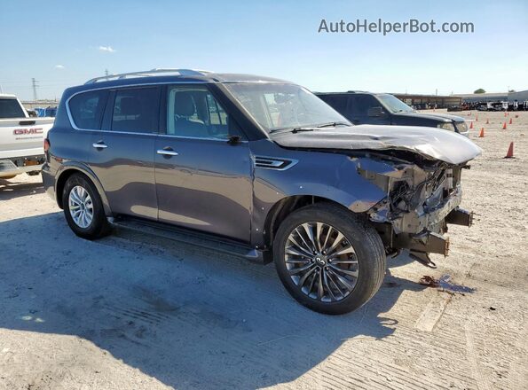 JN8AZ2AC4P9490791 2023 INFINITI QX80 Burgundy წინა მარჯვენა