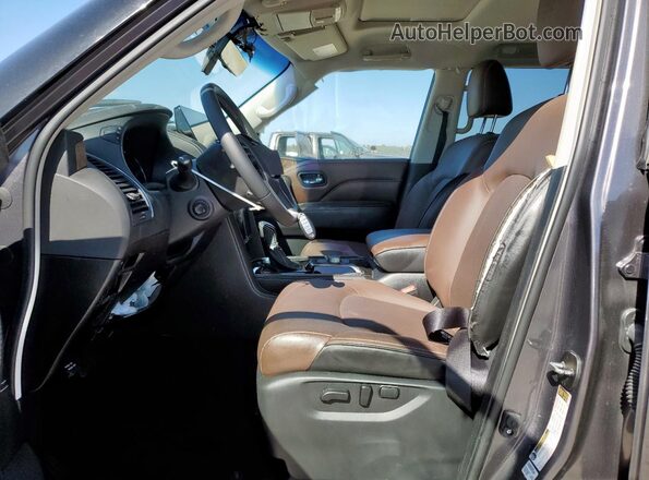 JN8AZ2AC4P9490791 2023 INFINITI QX80 Burgundy წინა სალონის ხედი