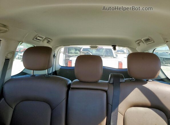 JN8AZ2AC4P9490791 2023 INFINITI QX80 Burgundy უკანა სავარძლების ხედი