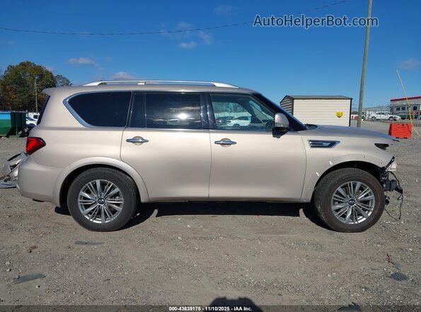 JN8AZ2AE7M9268808 2021 INFINITI QX80 Champagne Widok wnętrza 360 stopni