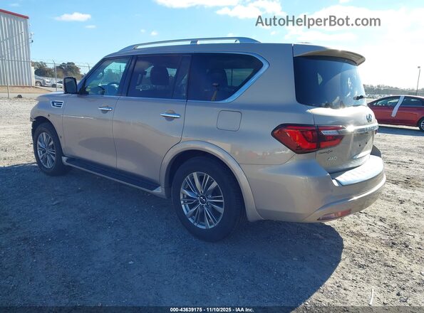 JN8AZ2AE7M9268808 2021 INFINITI QX80 Champagne Tył lewy