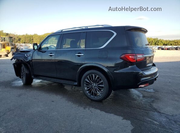 JN8AZ2AF1M9715593 2021 INFINITI QX80 Black Задня ліва чверть