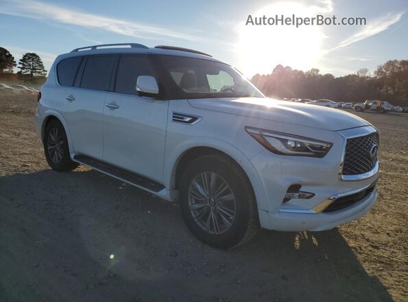 JN8AZ2AF3M9718320 2021 INFINITI QX80 White Delantero derecho