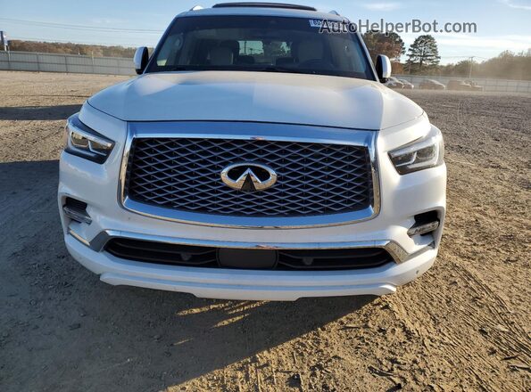JN8AZ2AF3M9718320 2021 INFINITI QX80 White Vista frontal