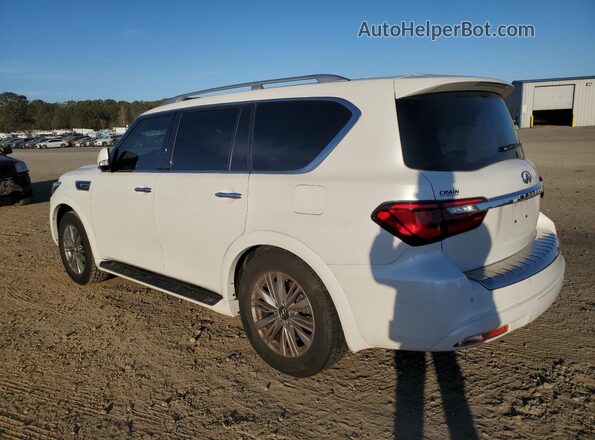 JN8AZ2AF3M9718320 2021 INFINITI QX80 White Trasero izquierdo