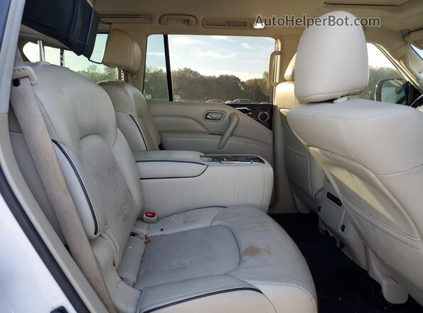 JN8AZ2AF3M9718320 2021 INFINITI QX80 White Vista interior trasera