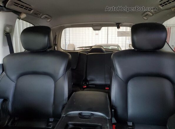 JN8AZ2AF4M9719749 2021 INFINITI QX80 Серебряный Вид задних сидений