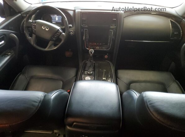 JN8AZ2AF4M9719749 2021 INFINITI QX80 Серебряный Вид панели приборов